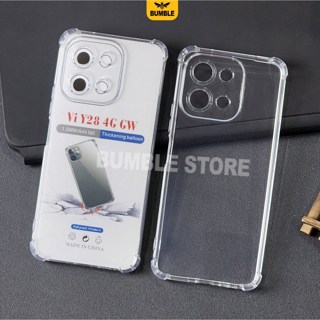Bumble - Softcase Anticrack เคสใสหนา Vivo Y28 4G Vivo Y21 Vivo Y21S Vivo Y21T Vivo Y21A Vivo Y33S Vi
