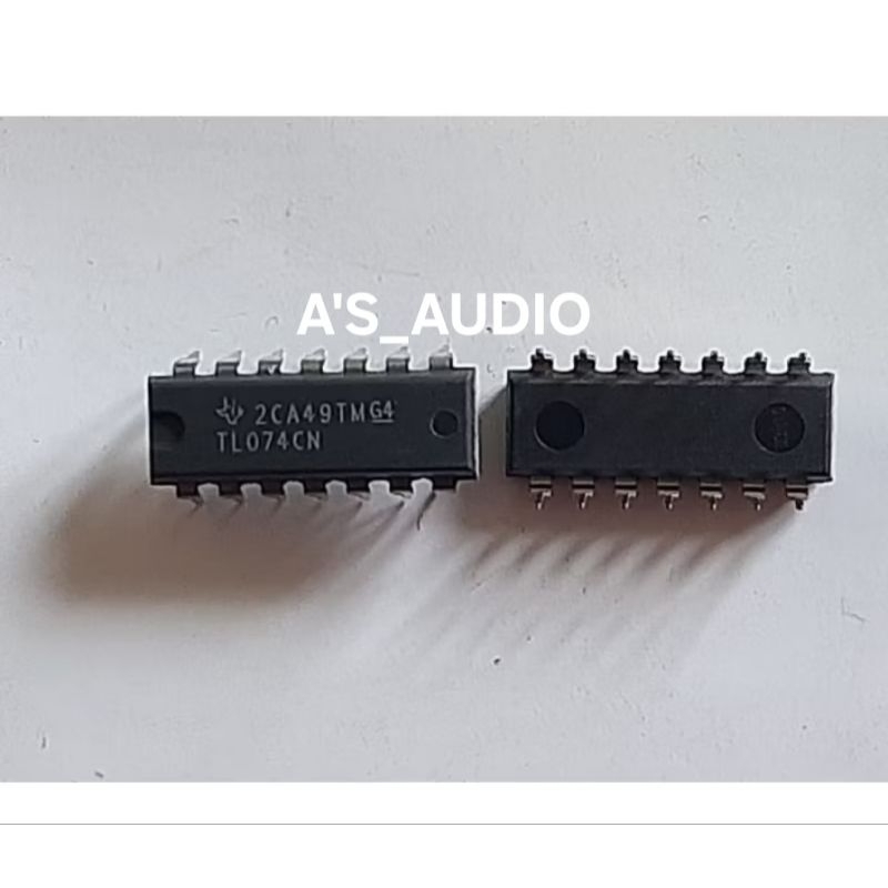 IC TL 074 ORIGINAL TEXAS.1 ชิ้น