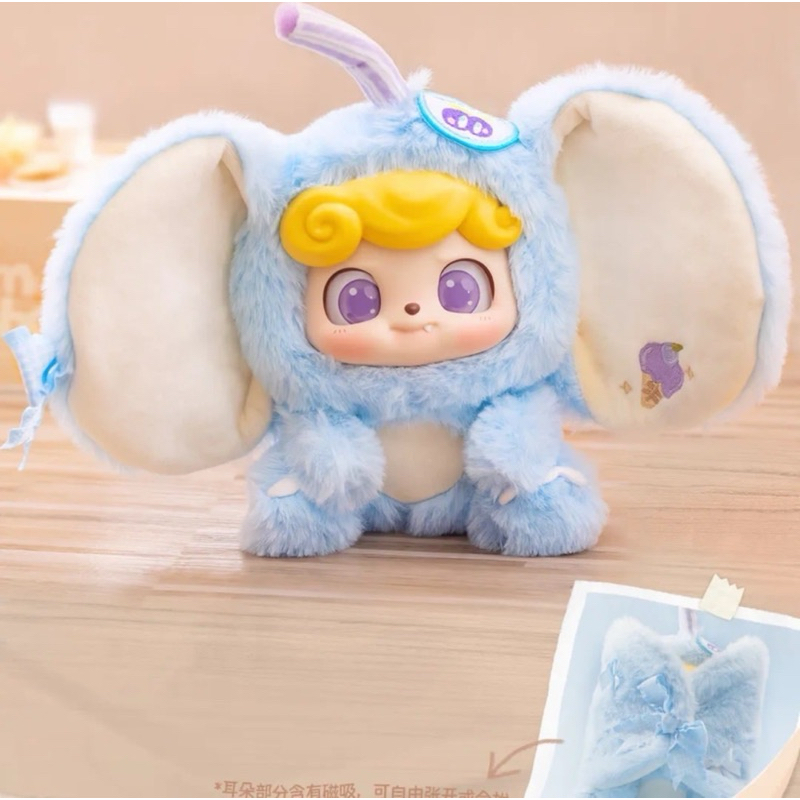 Jotoys Qkid Animal กระเป๋าผ้ากํามะหยี่ก่อนวัยเรียน