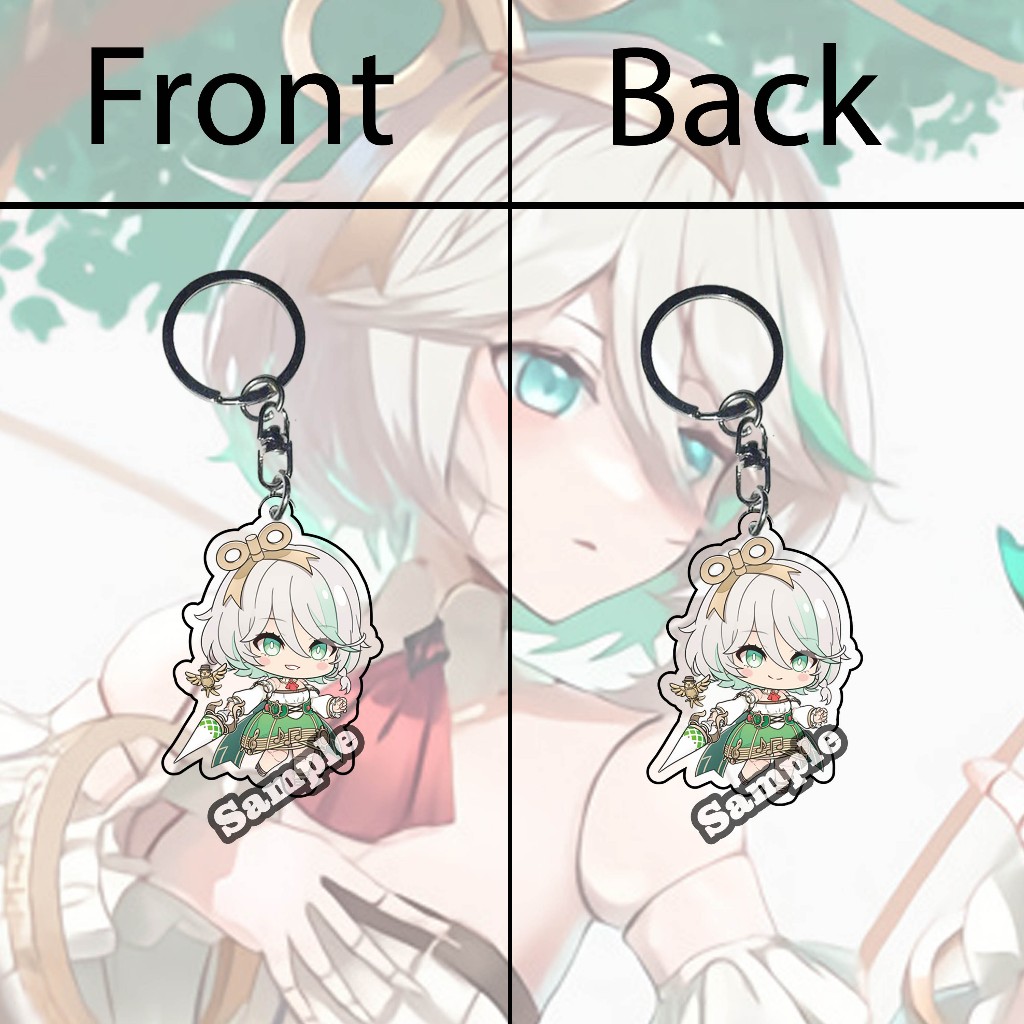 GANTUNGAN Hololive Cecilia Immergreen BB 01 พวงกุญแจ - Ganci - พวงกุญแจ - อะนิเมะ - เกม