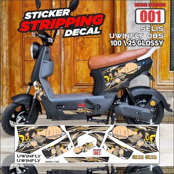 Uwinfly D8S สติ๊กเกอร์แถบจักรยานไฟฟ้า ARS05 Onepiece Variation All Ready