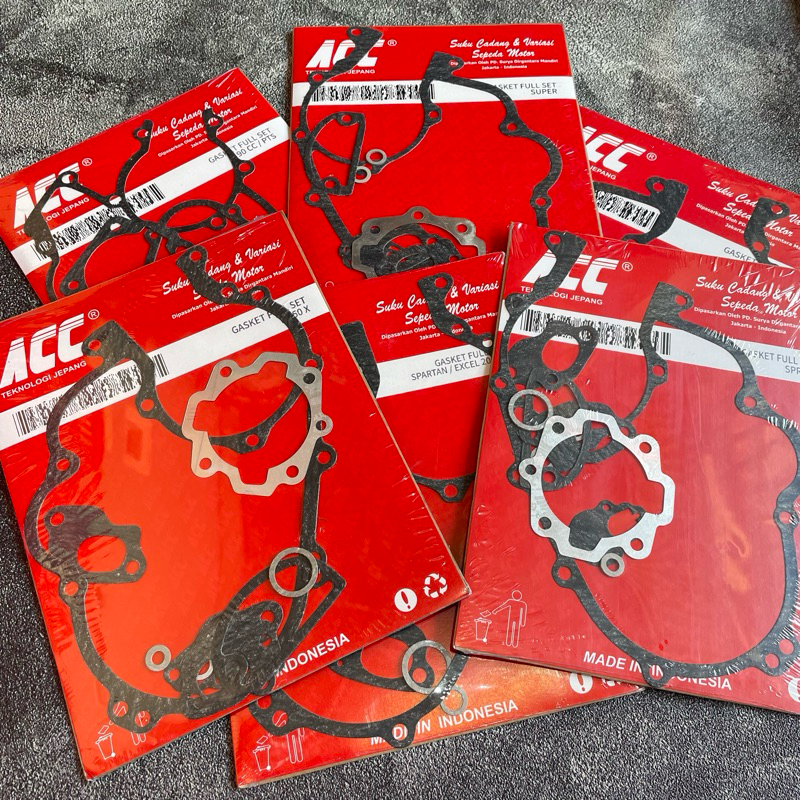 MESIN Vespa ปะเก็นเครื่องยนต์ Fullset ACC Packing Vespa PX Excel Super Sprint VBB PTS ปะเก็นเครื่องยนต์