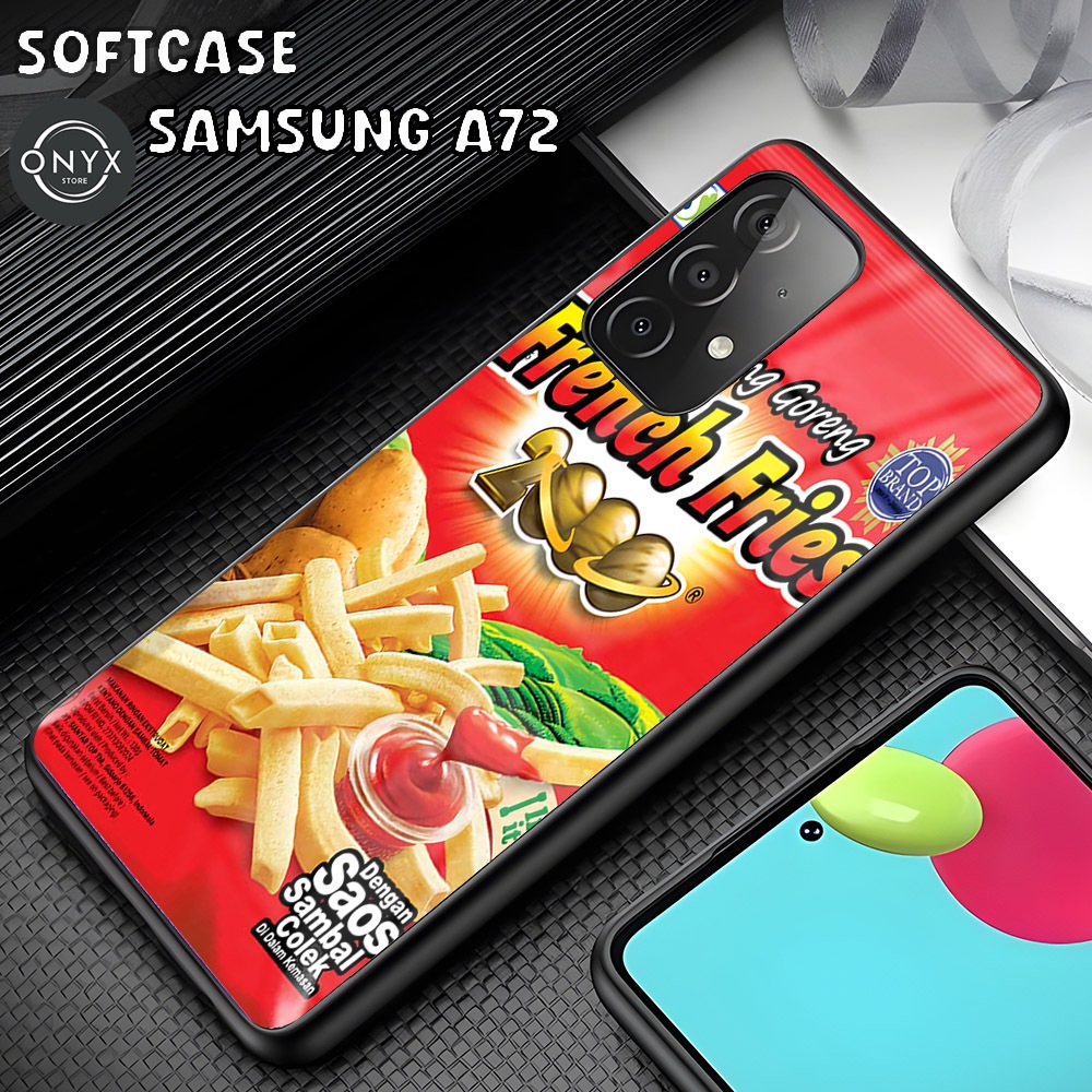 [AA31] SOFTCASE SAMSUNG A72 SNACK | เคส Samsung A72 น่ารัก เท่ สุนทรียศาสตร์ Samsung A72 | เคส Samsu