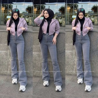 Celana Cutbray Wanita Celana Jeans Wanita Cutbray Jeans High Waist Celana Jeans Wanita Kekinian