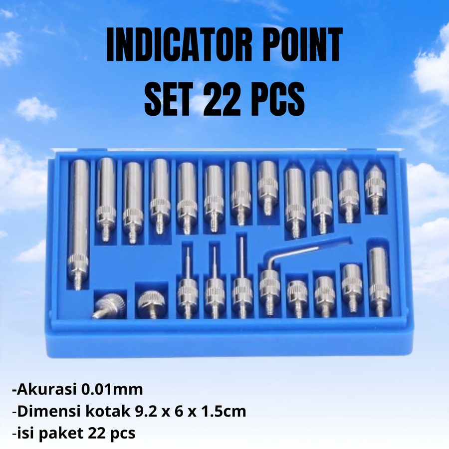 Ms7 ชุดเปลี่ยนเข็ม Dial indicator Gauge Probe Dial gage m2.5