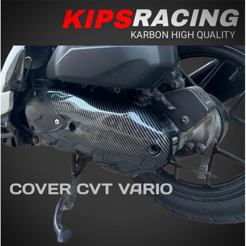 Vario Cvt Cover 2018-2024 คาร์บอน Cvt Cover vario 125 150 คาร์บอน Cvt สําหรับ vario Variation vario