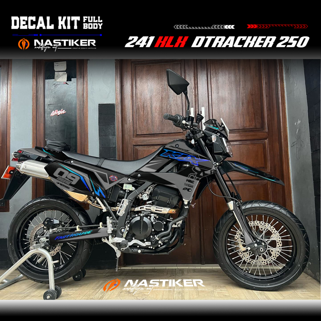 รูปลอก KLX FullBody Custom Design, สติ๊กเกอร์สติ๊กเกอร์สติ๊กเกอร์ KLX 250 ABUABU