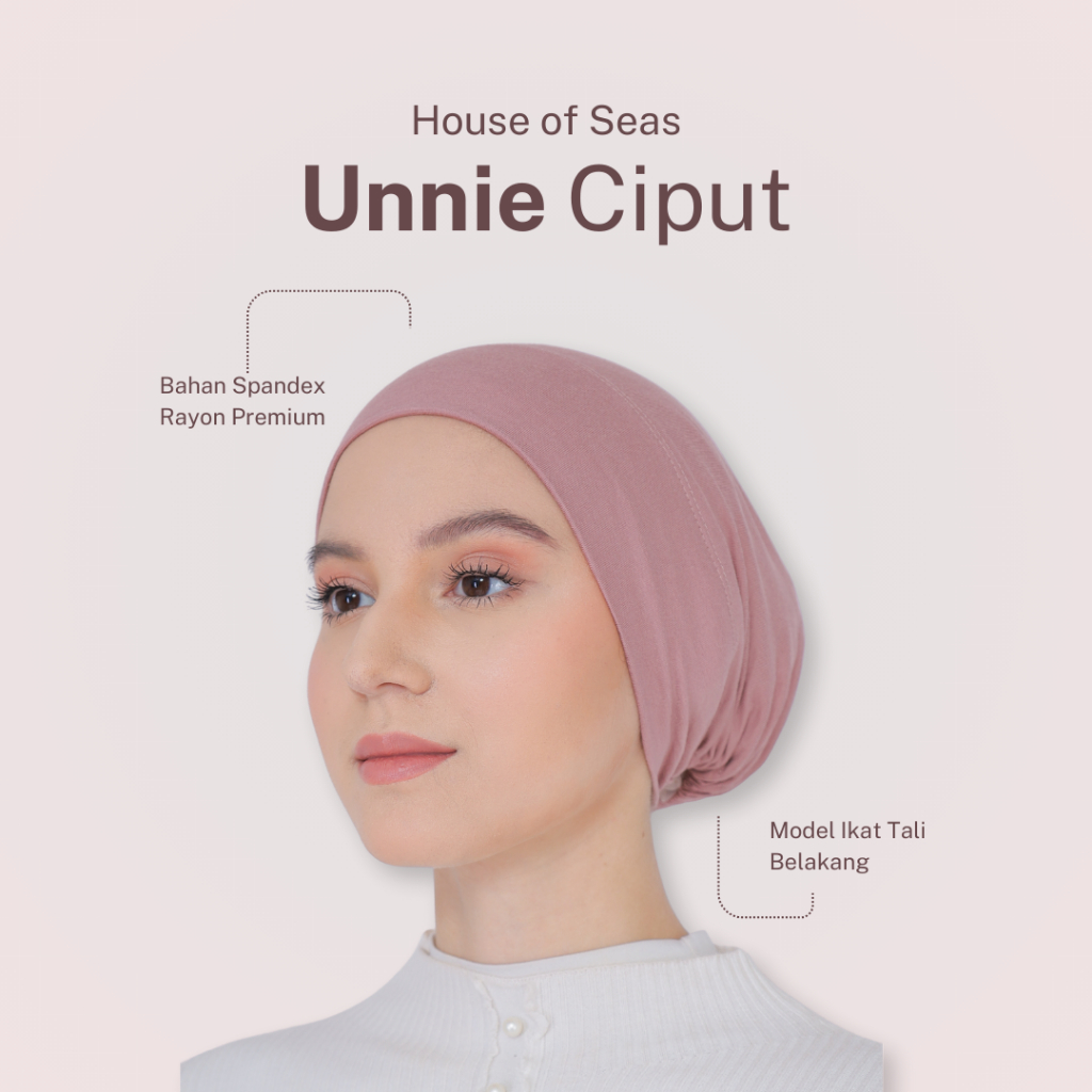 Unnie Bandana Ikat Ciput - ฮิญาบด้านใน
