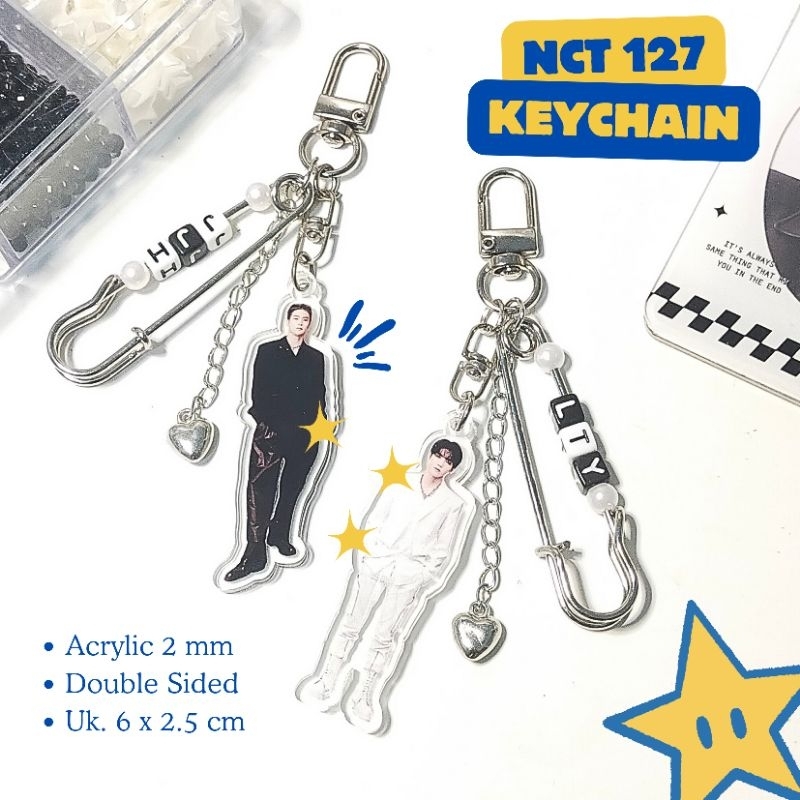 พวงกุญแจกันตัน | พวงกุญแจ | Nct 127 | แทยง แจฮยอน โดยัง เฮจัง มาร์คจังวู จอห์นนี่ ยูตะ | โดย พระจันทร์