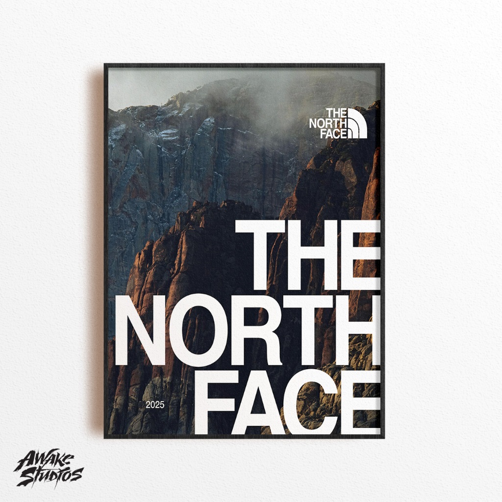 โปสเตอร์กรอบ The North Face - Frameblock