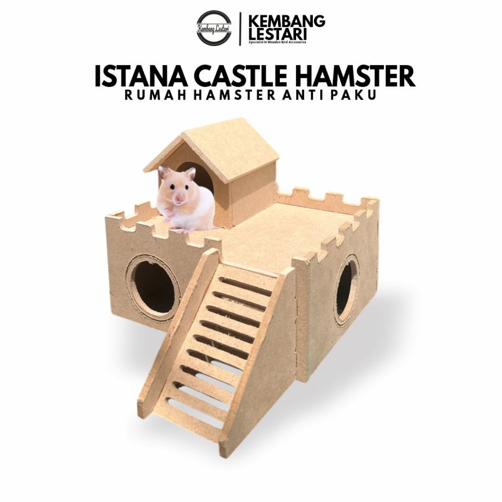 HAMSTER HOUSE HAMSTER CASTLE HAMSTER TUNNEL ANTI-NAIL