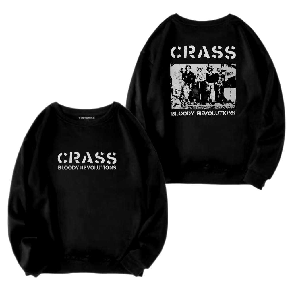 Auxso Clothing crass bloody revolutions Unisex