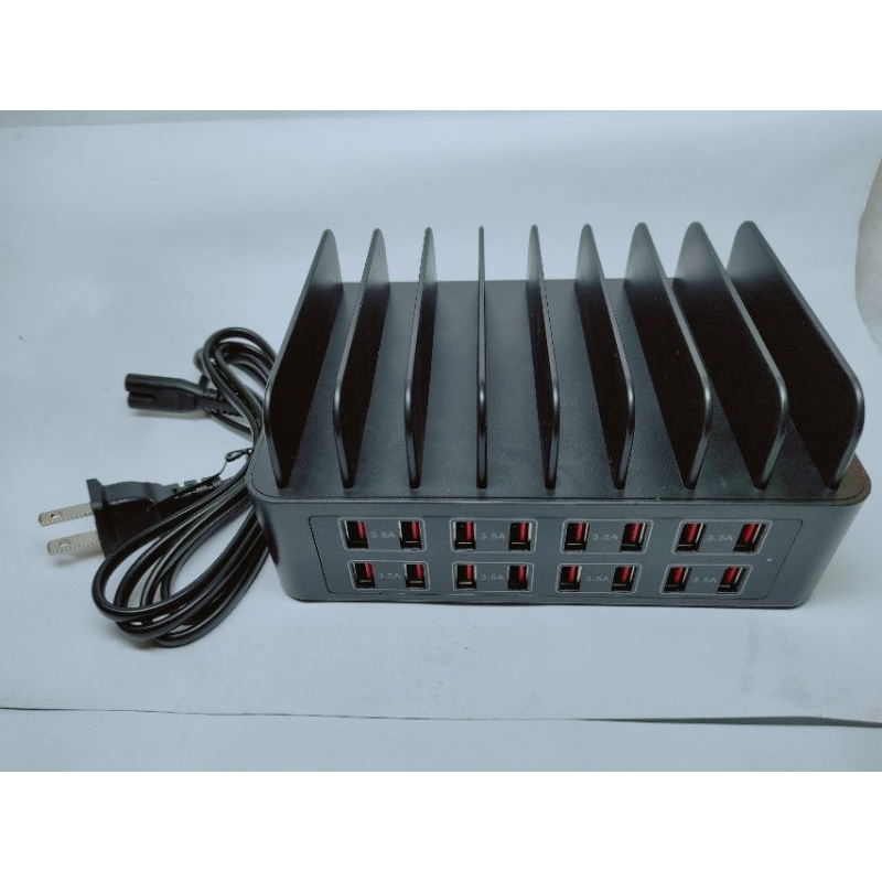 16 พอร์ต USB Multi Charger ที่วางแท็บเล็ต Android 150W