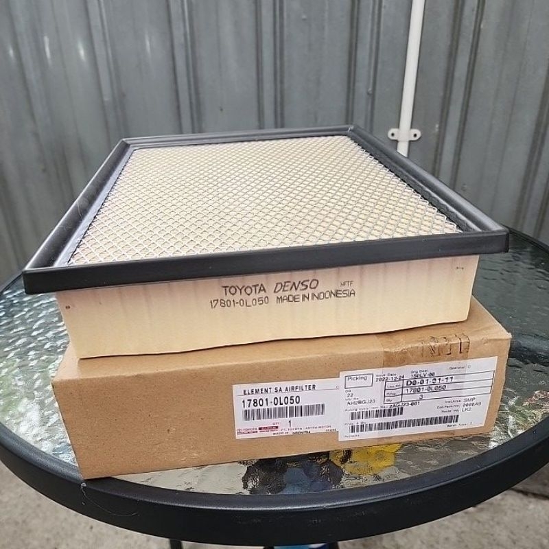 ไส้กรองอากาศ Innova Reborn/Venturer ดั้งเดิม, Fortuner VRZ/TRD/GR 2GD 1701-0L050
