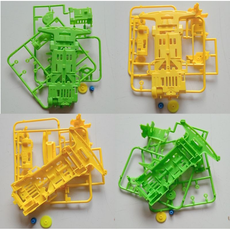 REP TAMIYA CHASISS SUPER 1 JAPAN / CHU KIN + GEARBOX SET