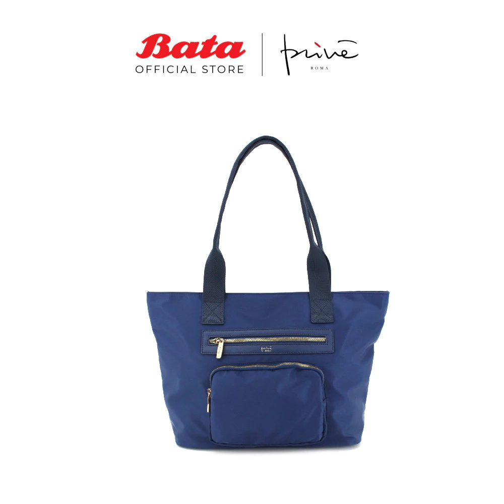 BATA HANDBAG กระเป๋าผู้หญิง PRIVE BATA NYLON BAG PRIVE BATA NAVY และสีดํา 9099248/9096248