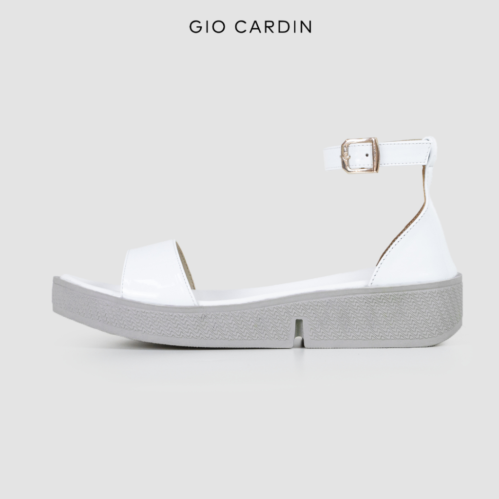 GIO CARDIN - รองเท้าแตะผู้หญิง Jane - Triple White