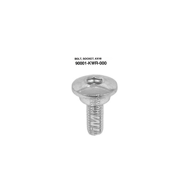 O-90001-kwr-000 L ฝาครอบสลักเกลียว CVT 6X18 Beat Scoopy Spacy Vario 110 125 150