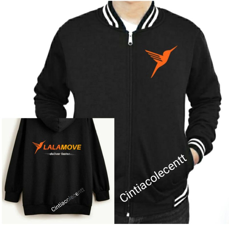 เสื้อแจ็คเก็ตเบสบอล LALAMOVE DRIVER ใหม่ล่าสุดและ