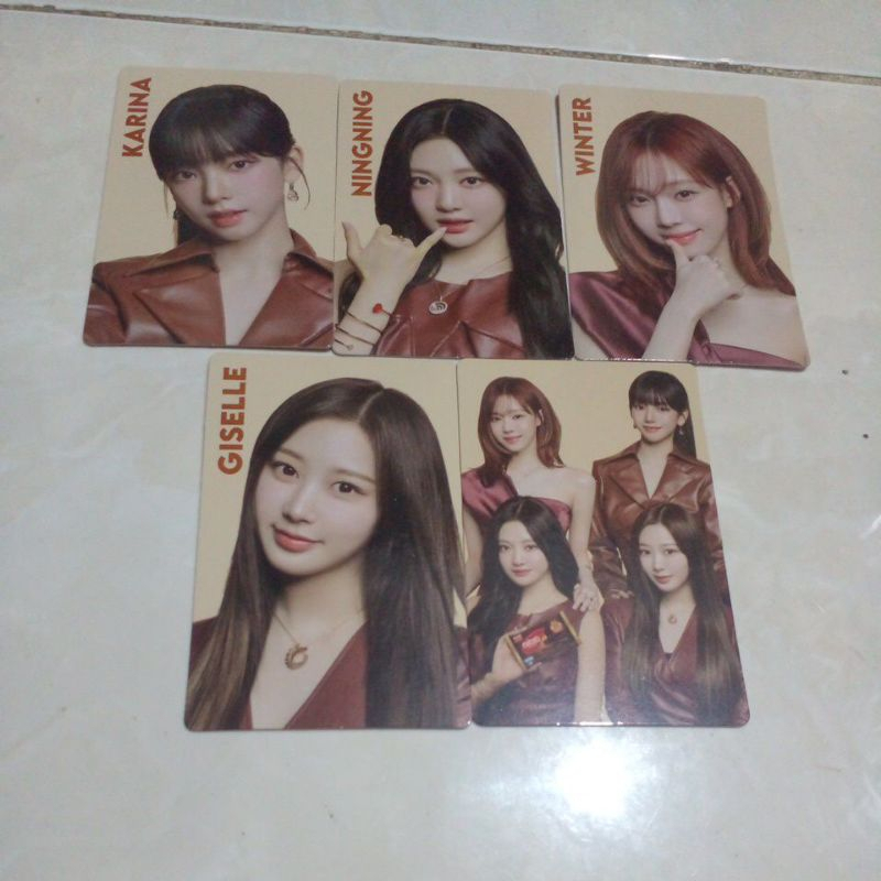AESPA X Nabati Photocard [MUST READ DESCRIPTION]