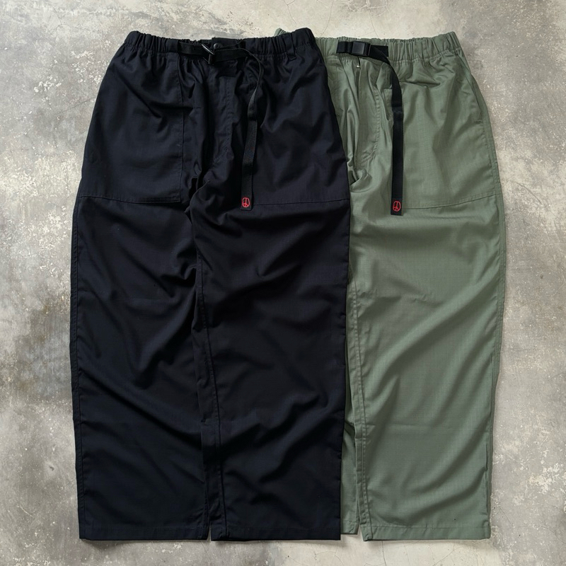 Preace Utility Fatigue Longpants สีเขียวและสีดํา