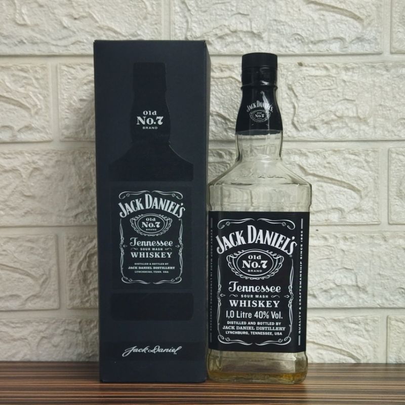 ขวดเปล่า Jack Daniels เบอร์ กล่อง 7 + 1 ลิตร