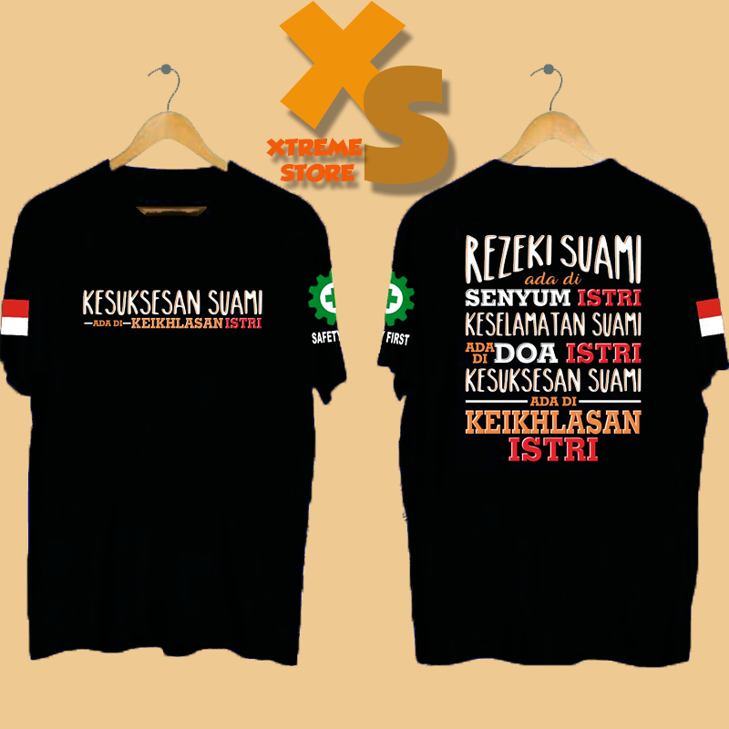 // เสื้อยืด DISTRO สําหรับผู้ชายสําหรับ HUSBANDS SUCCESS // XTREME-STORE