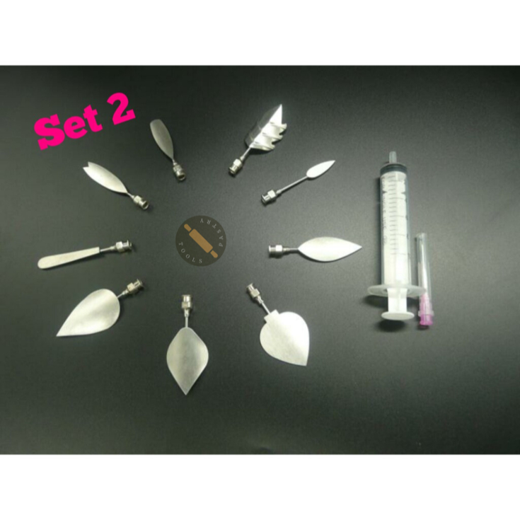 GELATINE ART TOOLS SET 2 - (สินค้าจําเป็น)
