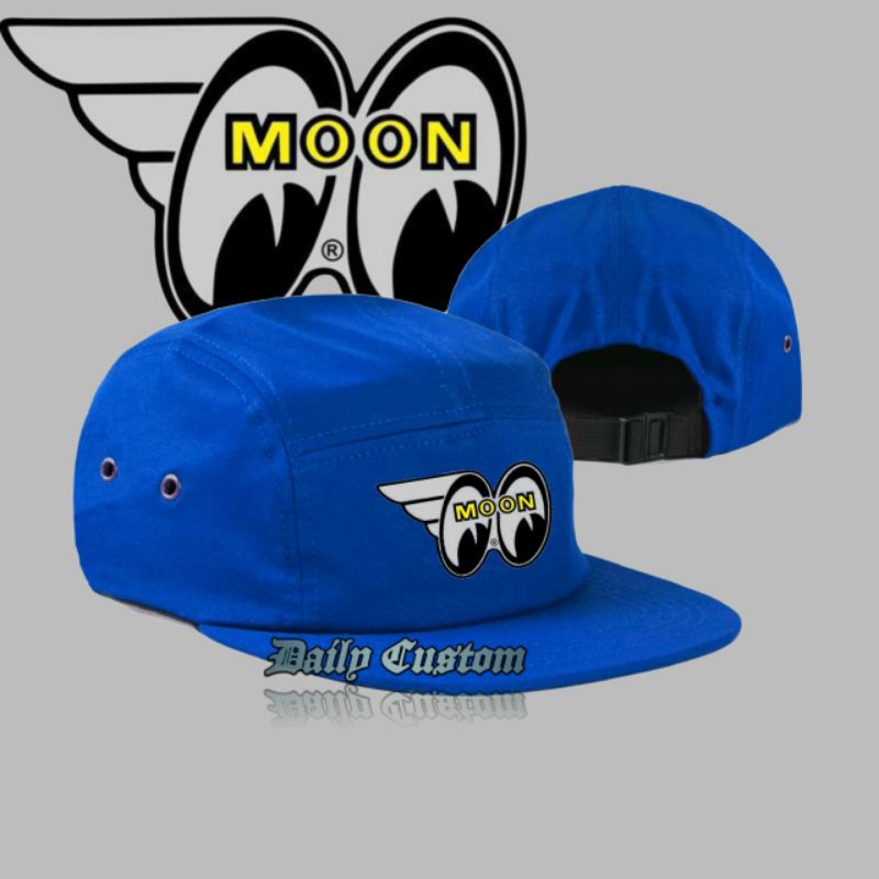 หมวก Snapback ห้าแผง Mooneyes - หมวก Snapback 5 แผง - หมวกแฟชั่นสตรีสําหรับผู้ชาย