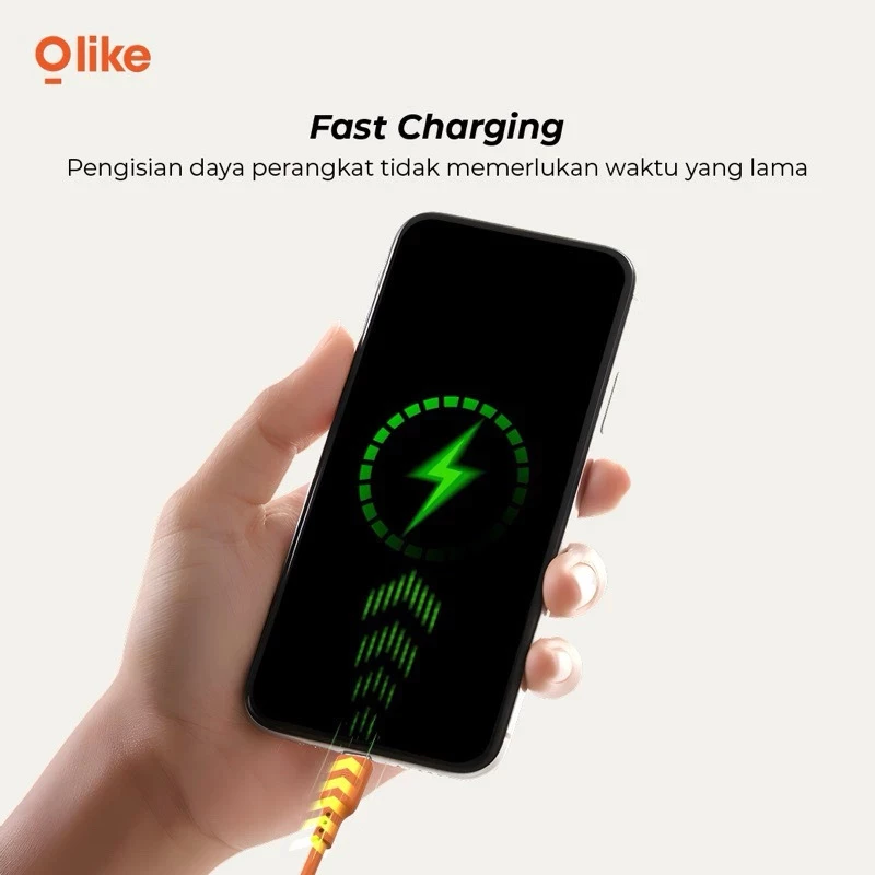 สายชาร์จ Olike D306M Micro USB 2.1A 1 เมตร thumbnail 5