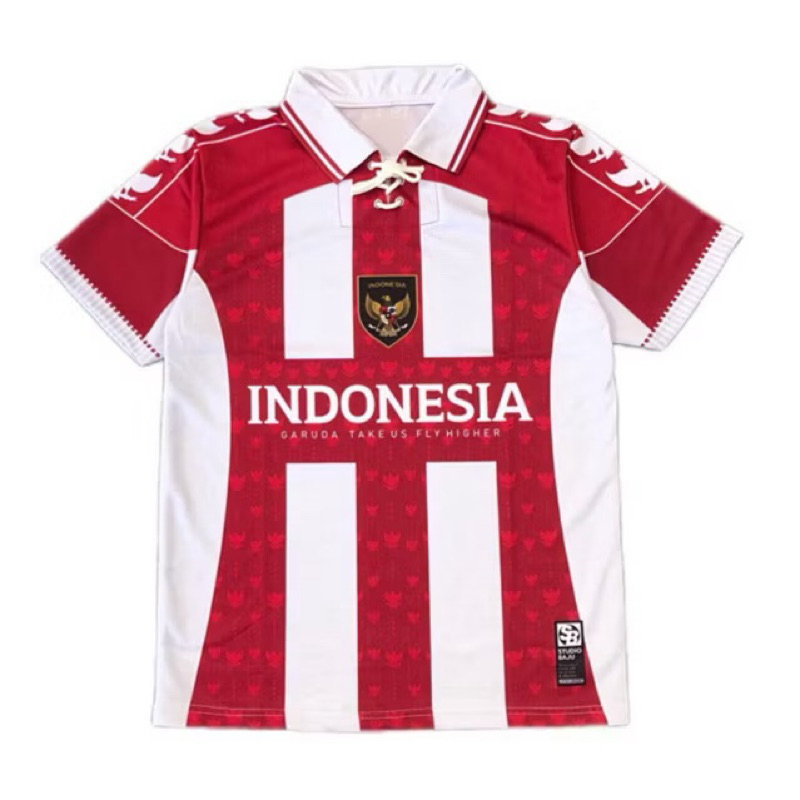 STB JERSEY FANTASY INDONESIA COME ON GARUDA RETRO/VINTAGE JERSEY/RETRO JERSEY/CLASSIC JERSEY/ FANTAS