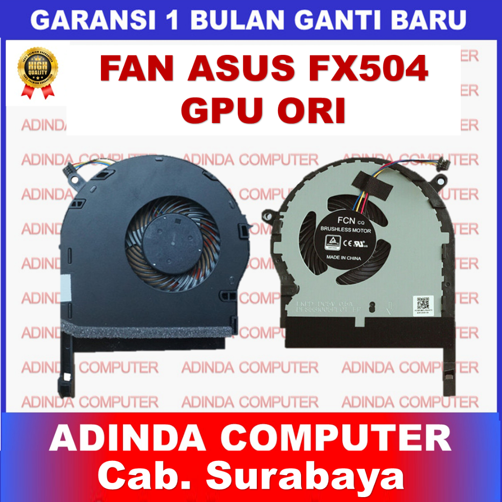 พัดลม Asus ROG TUF Gaming FX504 FX504FE FX504G FX504GD FX504GE GPU ORI