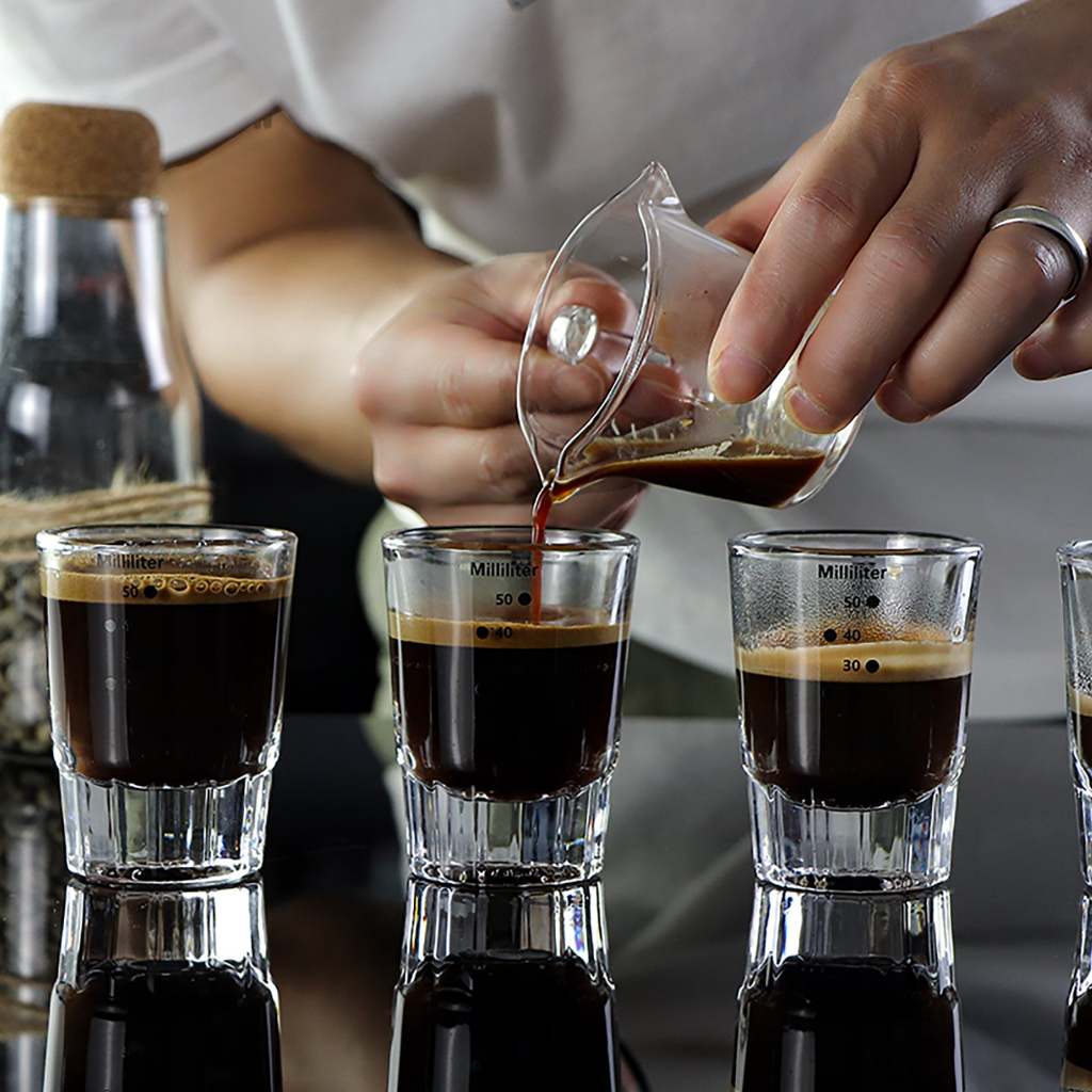 ถ้วยตวง Espresso Shot 50ml MHW-3BOMBER MHW-3BOMBER OZ ถ้วยตวงแก้ว