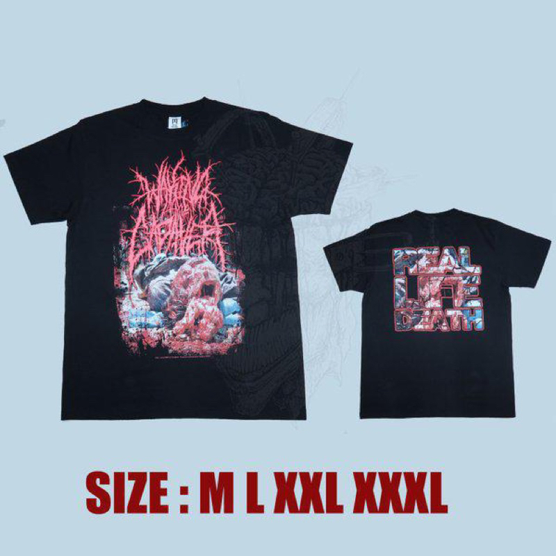 WKING THE CADAVER real life art - TSHIRT ORIGINAL เปิดตัวโดยโหดร้าย