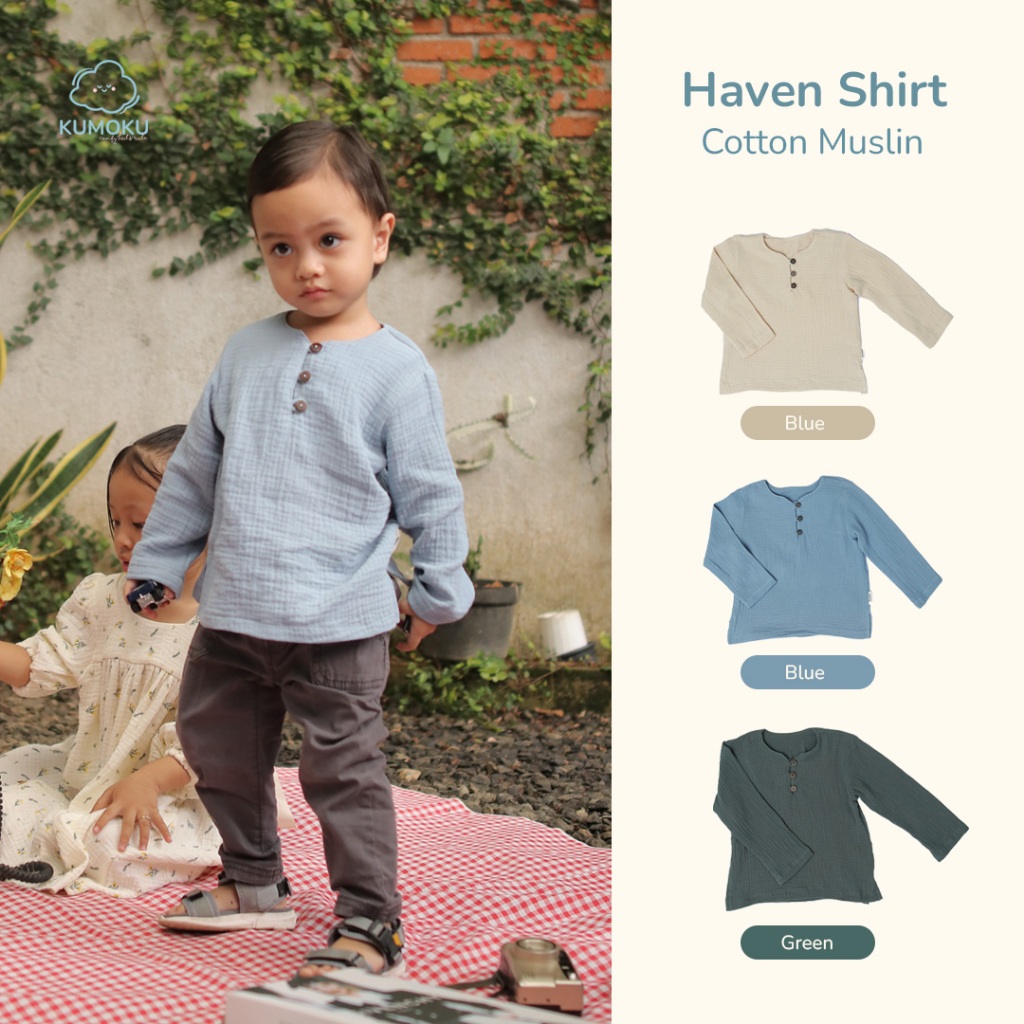 Kumoku Haven Cotton Muslin