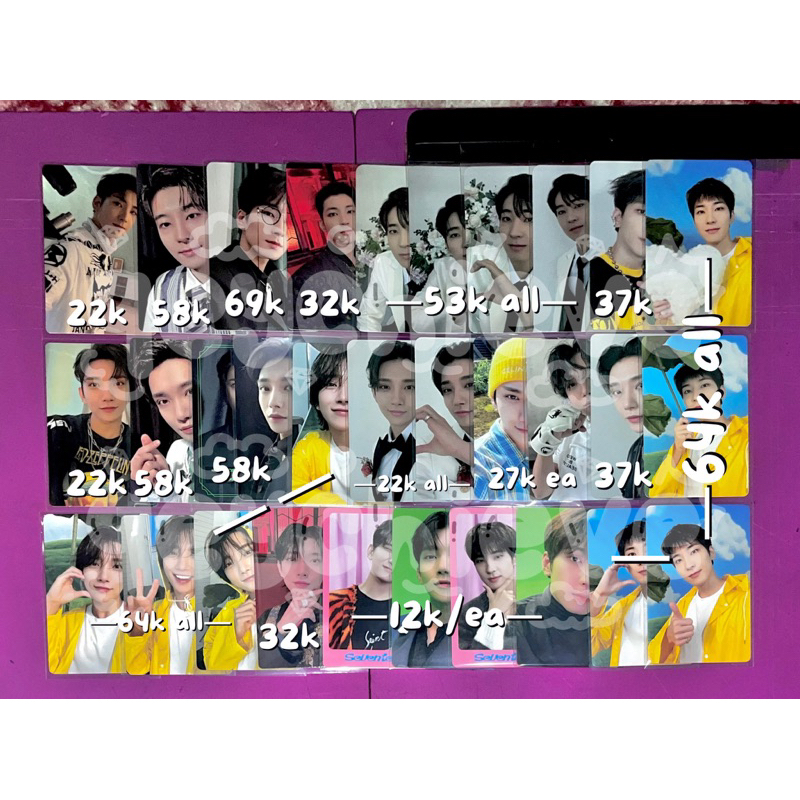 [READY READ DESCRIPTION] Joshua Wonwoo Seventeen Photocard