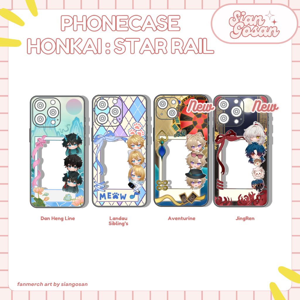 เคส HSR Honkai Star Rail Phone Case โดย HARONOSAN [อ่านคําอธิบาย]