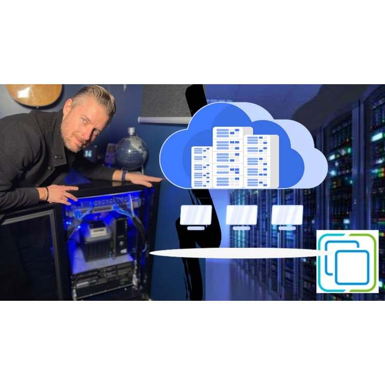 การบริหาร VMware vSprehere 8 (เรียนรู้, Setup ESXi + vCenter)