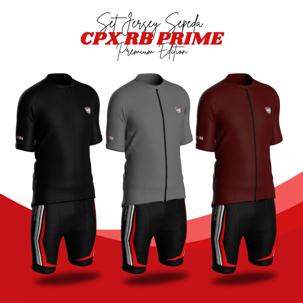 CPX ชุดกีฬา Jersey Cpx Prime กางเกงธรรมดา Roadbike Tight Slim