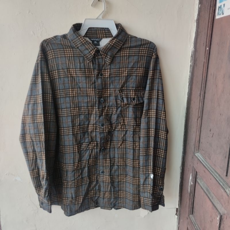 Kemeja Original WV Project Flannel Shirt