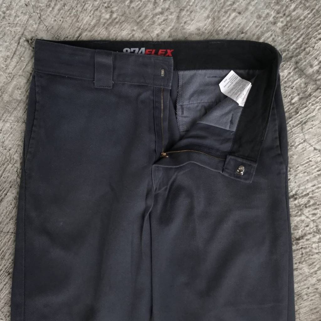 กางเกง DC flex 874 Charcoal Size 33 ดั้งเดิม