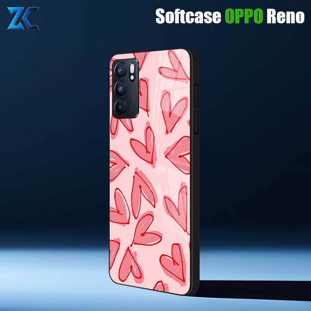 OPPO Reno 4 4F 4 PRO Glitter Softcase | รีโน 5F | Reno 6 สัญญาณ 4G 5G | Reno 7 สัญญาณ 5G [TB20] Soft