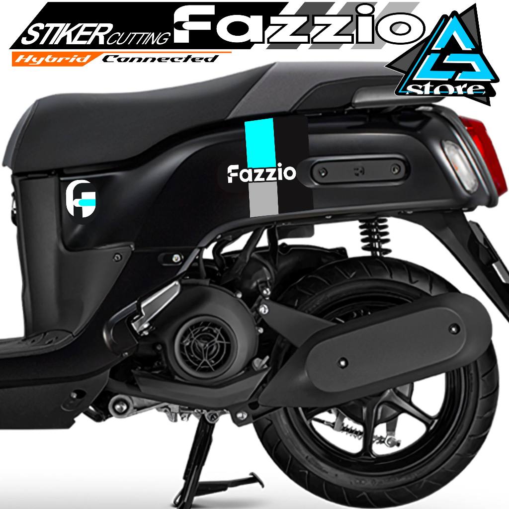 FAZIO STRIPING/CUTTING STICKER/F.488/MOTORCYCLE STRIPING/สติ๊กเกอร์ติดรถ/NEW FAZIO STRIPING/MOTORCYCLE STICKER