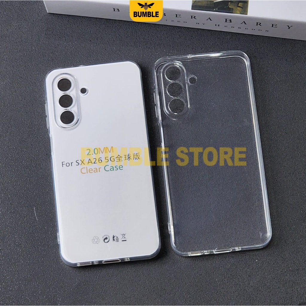 Bumble - Samsung A26 Samsung A36 5G Samsung A56 5G Softcase Clear Case Bening 2.0mm Case Samsung A26