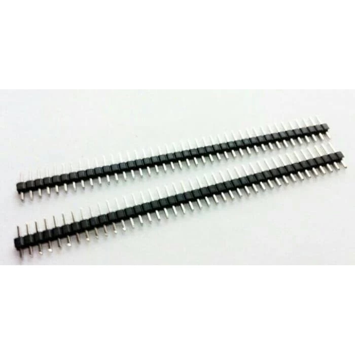 PIN Header 2.54 MM ชาย 40 PIN แถบแถวเดียวชาย PIN Header เดี่ยว 1x40 กระดูกปลา