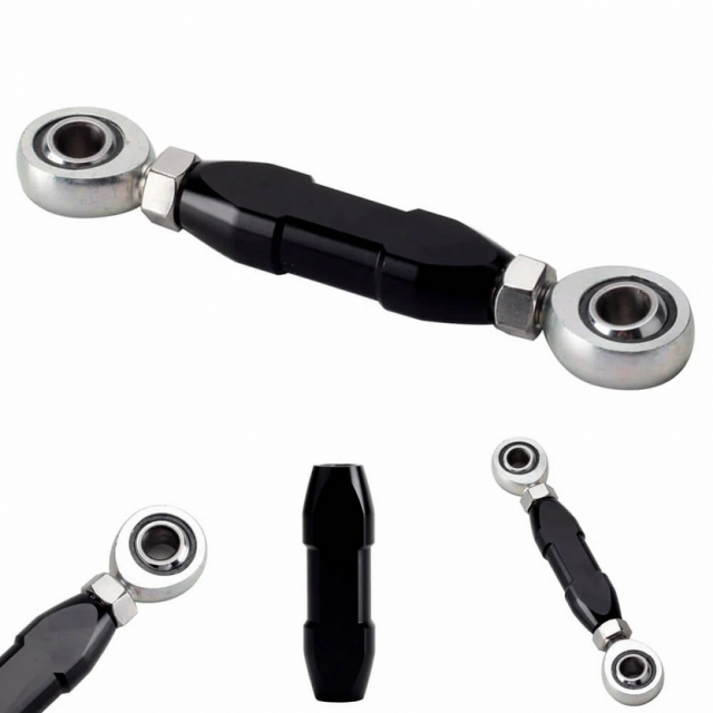 CNC Mid-Control Adjustable Shift Linkage Rod สําหรับ Harley Davidson Softail M8 Dyna FXR