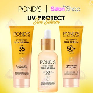Pond's PONDS UV Protect Sun Serum SPF35 SPF50+ UVA UVB Lightweight Sunscreen 30g | UNILEVER | gdlb01