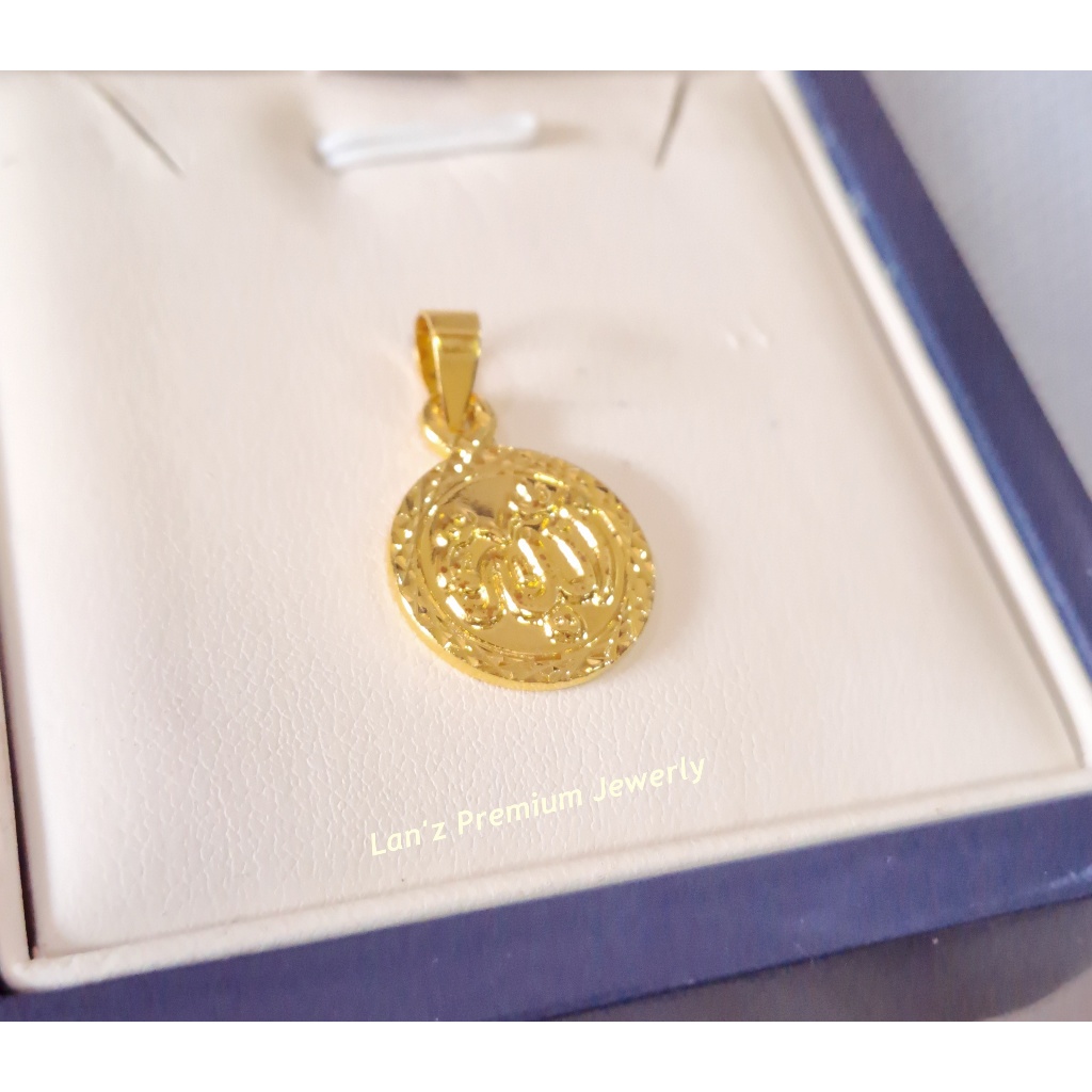 จี้ไทเทเนียม Lafazd Allah Gold 24k