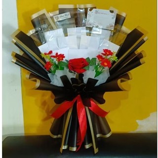 Buket uang Kosong 10  15  dan 20 Lembar Bunga Sant Florist Ready COD