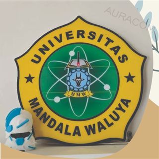 Logo Akrilik Timbul (MDF+Akrilik)